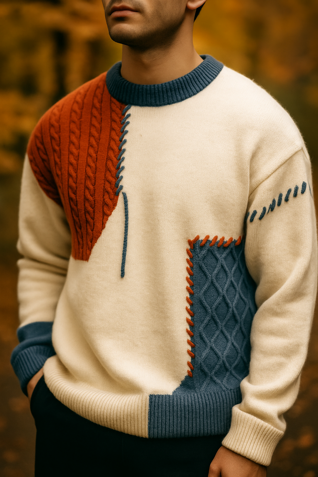Premier Patchwork Pullover