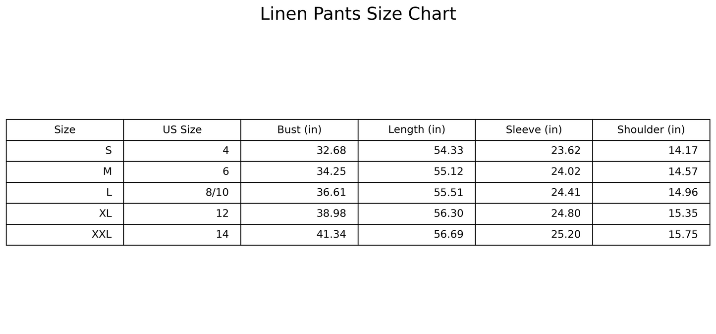 Coastal Ease Linen Pants