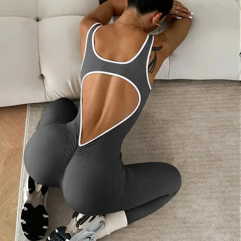 Velora Ribbed Jumpsuit