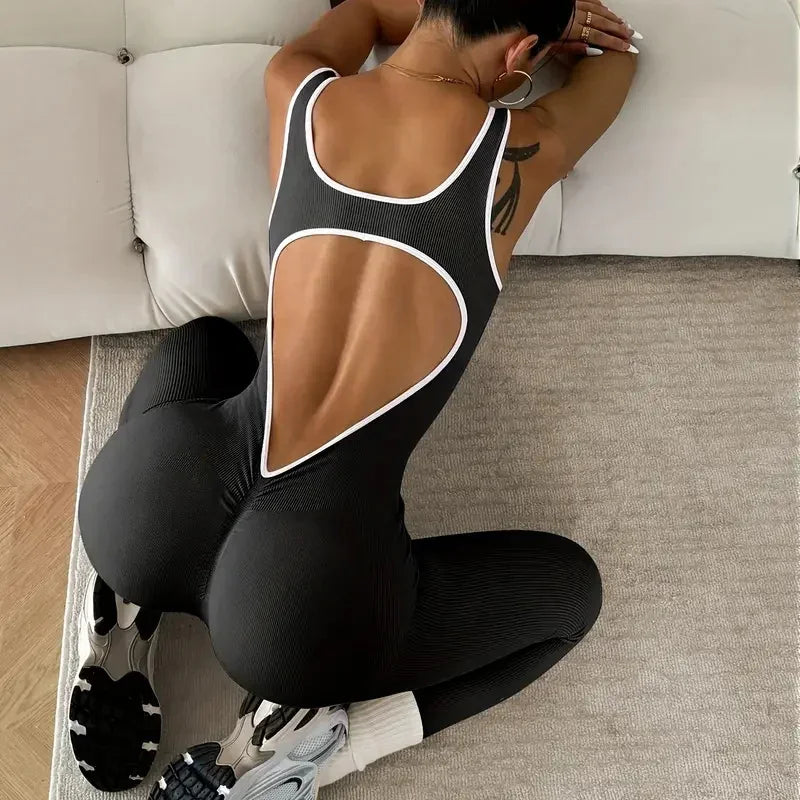 Velora Ribbed Jumpsuit