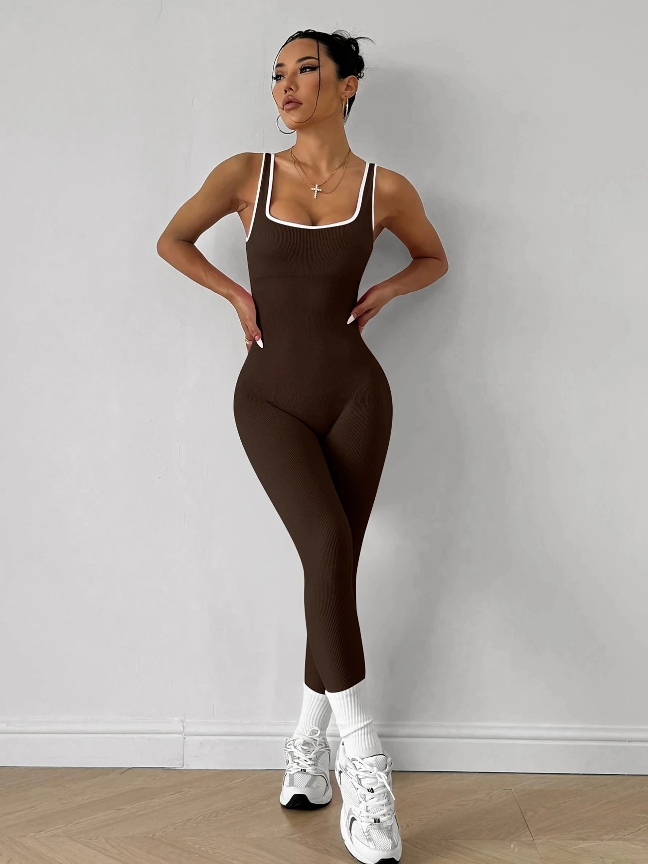 Velora Ribbed Jumpsuit