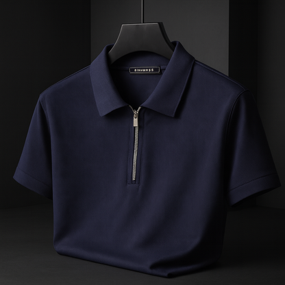 Edge Zip Polo