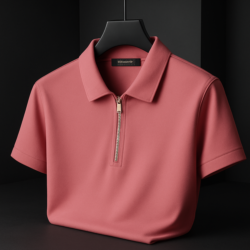 Edge Zip Polo