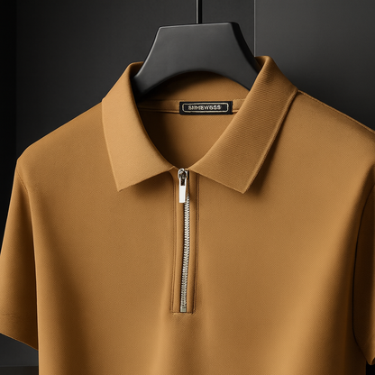 Edge Zip Polo