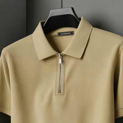 Edge Zip Polo