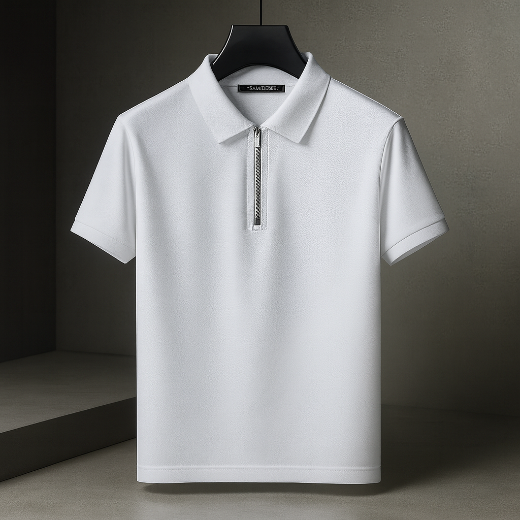 Edge Zip Polo