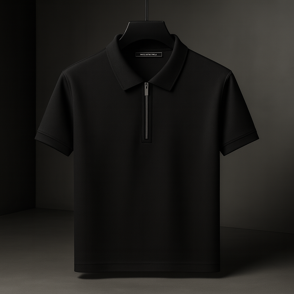 Edge Zip Polo
