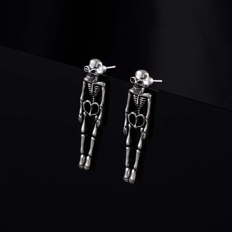 Skeleton Drop Earrings