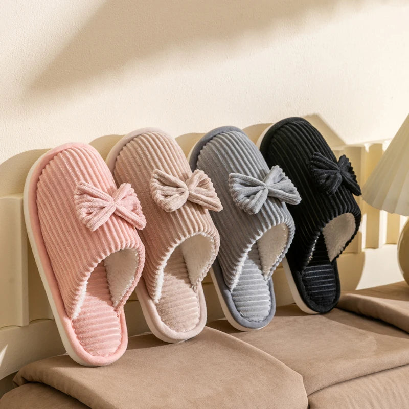 Bow Slippers