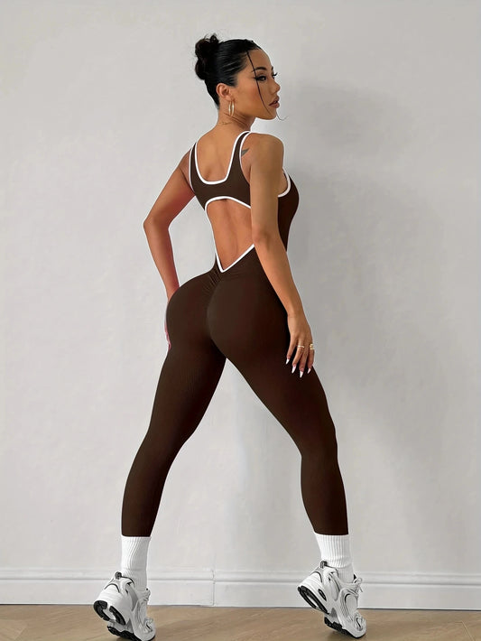 Velora Ribbed Jumpsuit