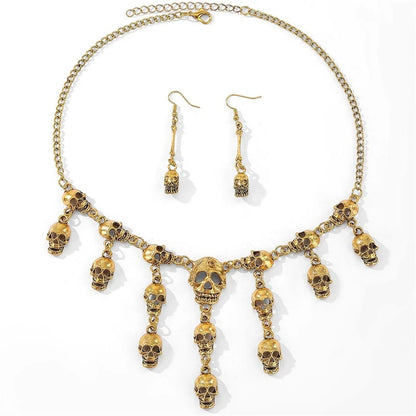 Skull Heads Necklace
