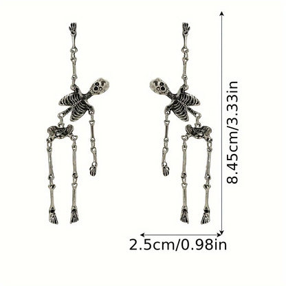 Hanging Skull Earrings
