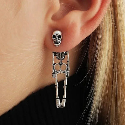 Skeleton Drop Earrings