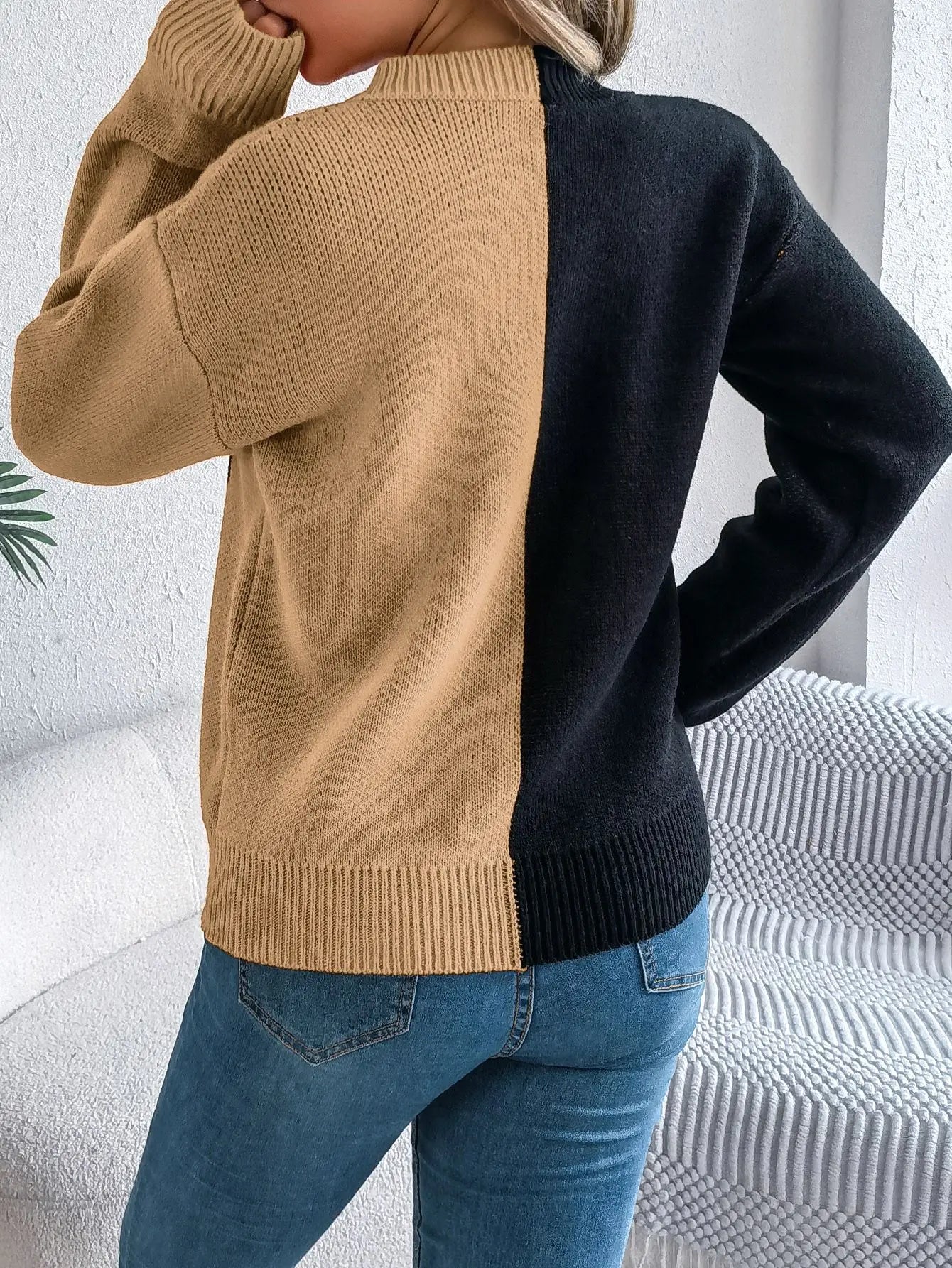 Women's Jack-o-Lantern Knitted Sweater